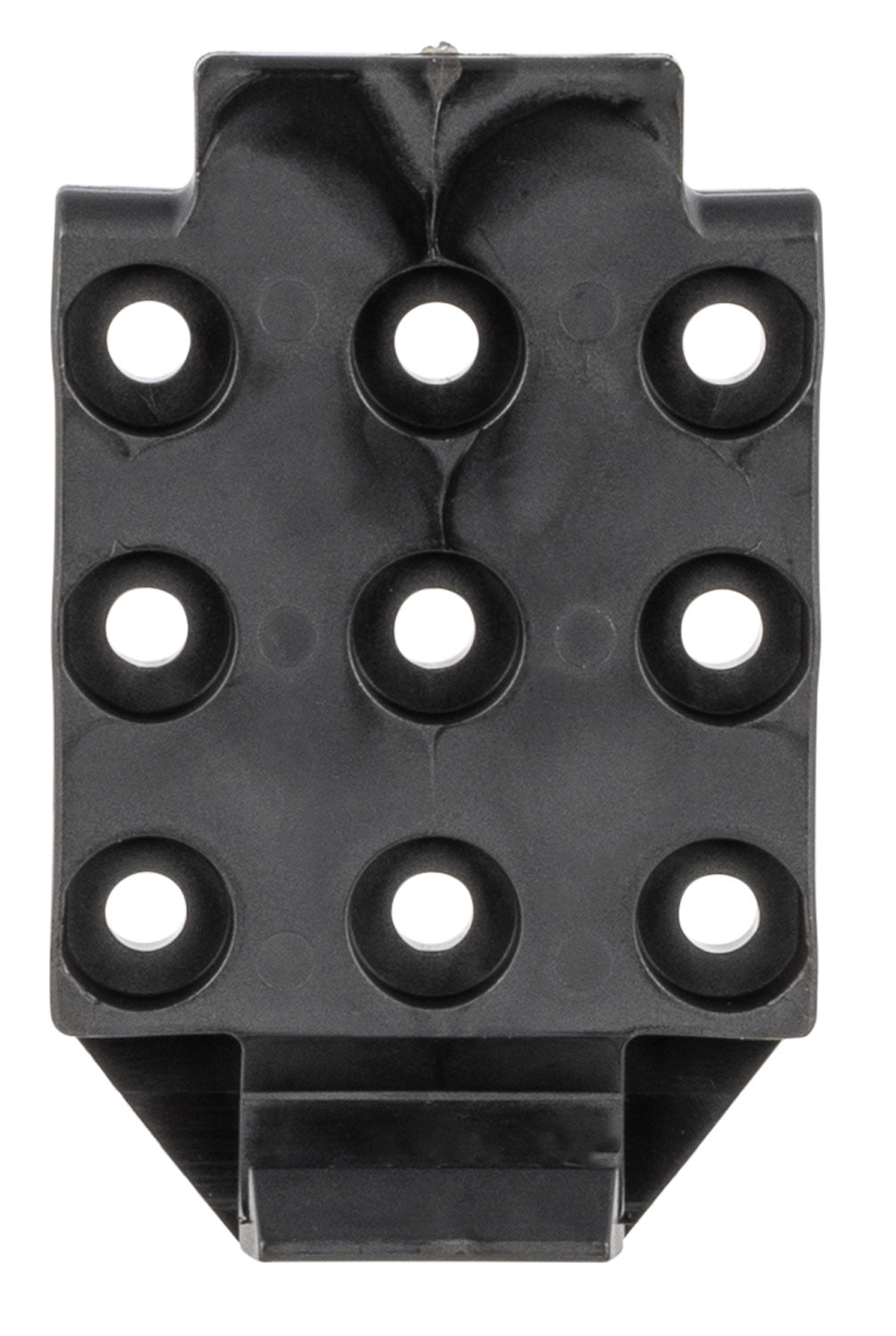 Comp-Tac C870BP000NBKN SQR Male Base Plate Black Polymer