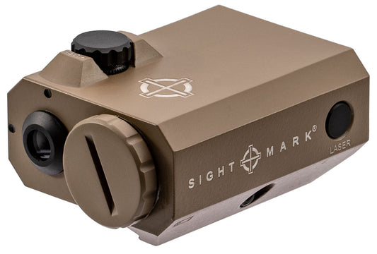 Sightmark SM25016DE LoPro Mini Laser Sight 5mW Green Laser With 520nM Wavelength (50yds Day/600yds Night Range) Dark Earth Finish