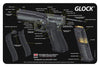 TekMat TEKR17GLOCKCA Glock 3D Cutaway Cleaning Mat 11" X 17"