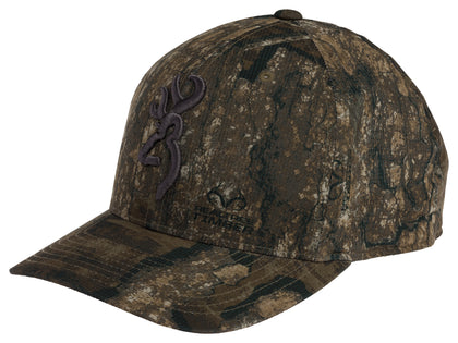 Browning 308312571 Cap Cupped Up Rtt Flex Fit W/Snap Closure