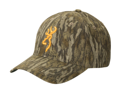 Browning 308379191 Cap Rimfire Mobl Camo With Hook And Loop Closure