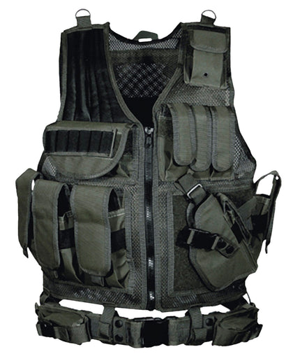 UTG PVCV547BT Tactical Vest OSFA Black Polyester