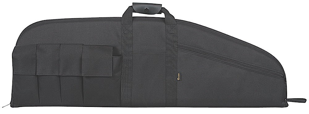 Tac Six 10652 Range Tactical Rifle Case Made Of Endura With Black Finish, Knit Lining & Lockable Zipper For Scoped Tactical Rifle 42" L