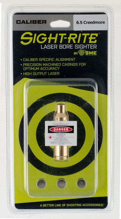 SME XSIBL65CR Sight-Rite Laser Bore Sighting System 6.5 Creedmoor Brass Casing