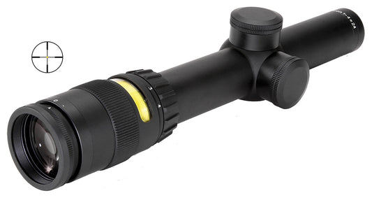 TRIJICON ACCUPNT 1-4X24 STD DPLX AMB