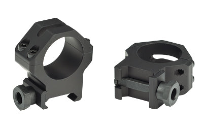 Weaver WV1024 Tactical Scope Rings Four-Hole Picatinny High 1"- Matte