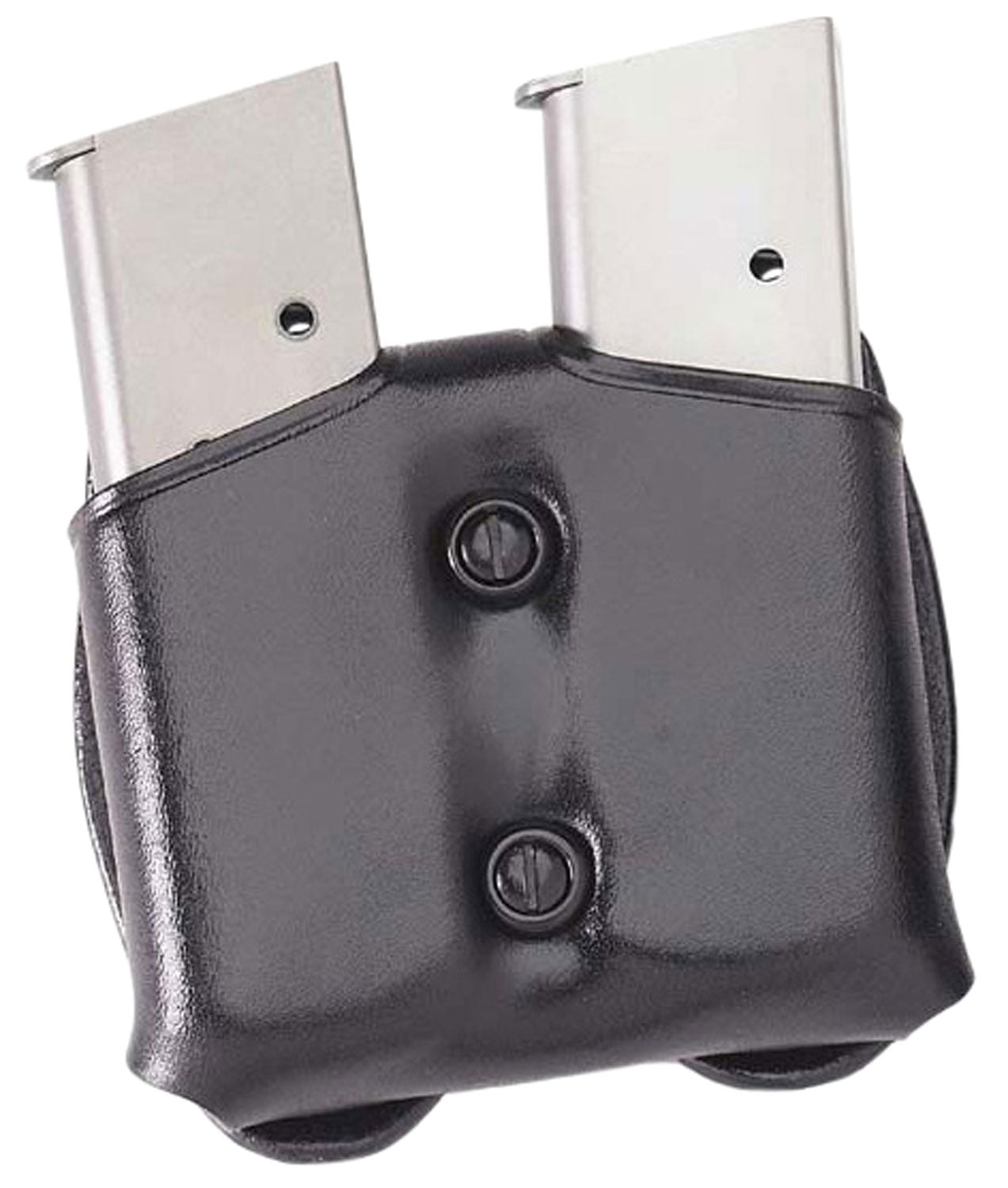 Galco CDM22B CDM Mag Carrier Double Black Leather Belt Loop Belts 1.50-1.75" Wide Compatible W/ Taurus PT140 Ambidextrous Hand