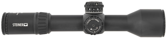 Steiner 5119 T6Xi Black 3-18x56mm 34mm Tube Illuminated SCR2 MIL Reticle First Focal Plane Features Throw Lever