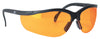 Walkers GWPAMBLSG Sport Glasses Adult Amber Lens Polycarbonate Black Frame