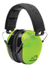 Walkers GWPDCPMHVG Advanced Protection Passive Muff 26 DB Over The Head Lime Green/Black Polymer