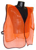 Radians SVO Safety Vest OSFA Orange Polyester Mesh