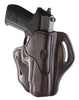 1791 Gunleather BH23SBRR BH2.3 OWB Size 2.3 Signature Brown Leather Belt Slide Compatible W/Glock 17/Sig P226/HK VP9 Right Hand