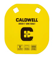 CALDWELL AR500 5" YELLOW