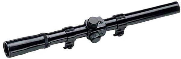 Crosman 410 Targetfinder Scope For Air Rifles, 4x15mm, Duplex, Black