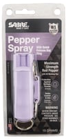 Sabre HC14LV02NY Pepper Spray Hard Case Red Pepper Lavender Includes Key Ring