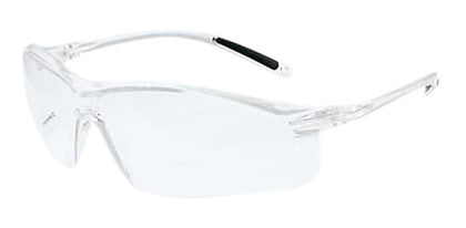 Howard Leight R01636 Uvex A700 Shooting Glasses Adult Clear Lens Polycarbonate Scratch Resistant Clear Frame