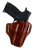 Bianchi 23956 #57 Remedy Open Top Leather Holster, Tan, Right Hand