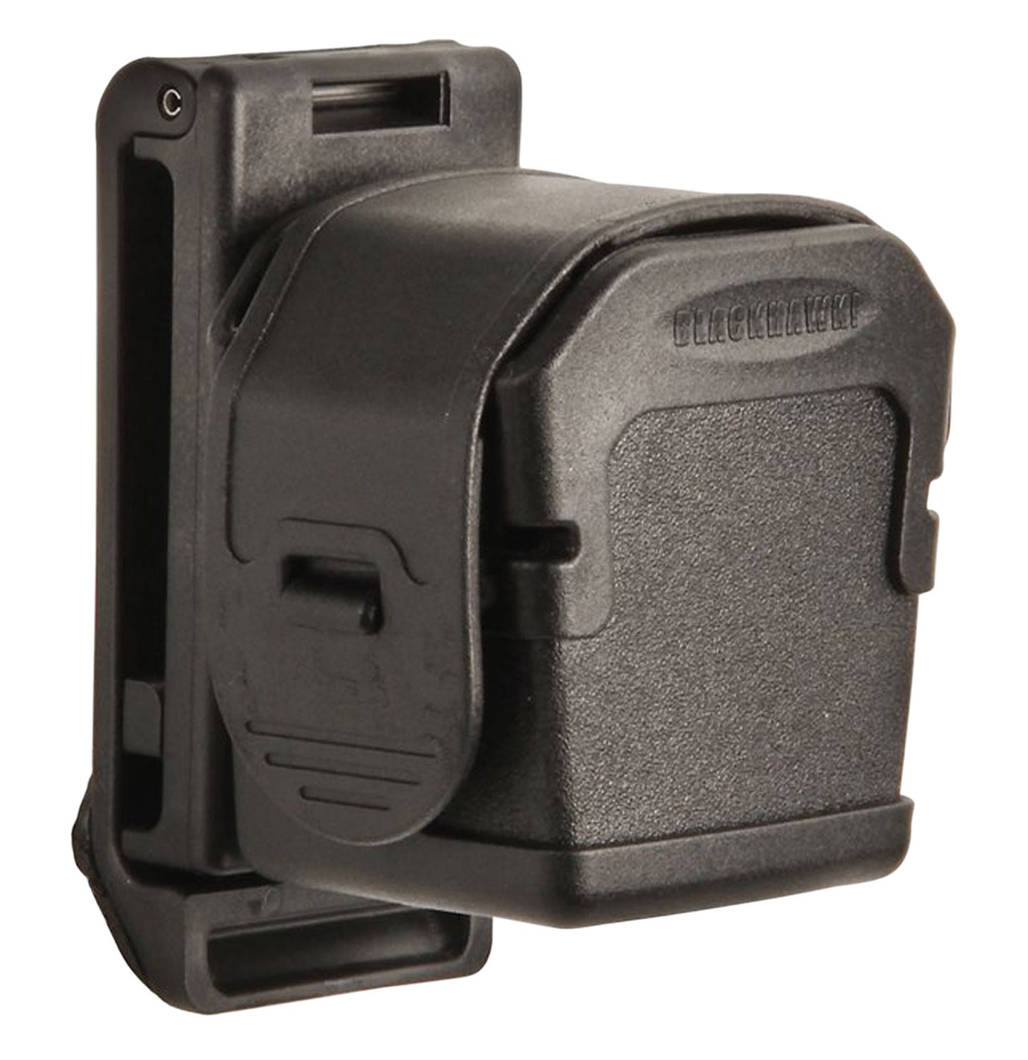 Blackhawk 44A890BK Taser Cartridge Holder Fits Taser X26/X26P Duty Holster Black Polymer Belt Loop Mount