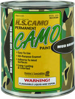 Hunters Specialties 00361 Camo Paint Quart Mud Brown