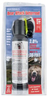 UDAP FBAD-09 Frontiersman Bear Spray W/3-In1 Chest Holster Black Effective 30 Ft 7.90 Oz