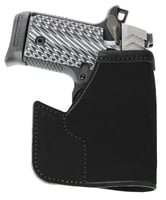 Galco PRO608B Pocket Protector Black Leather Fits Sig P238 Fits Springfield 911/Diamondback DB Ambidextrous