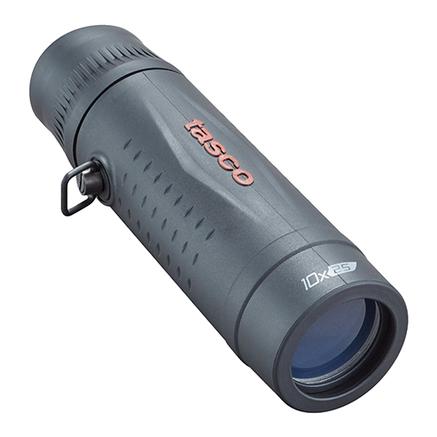 Tasco 568125 Essentials Monocular 10X25 Black Roof, Mc, Box 6L