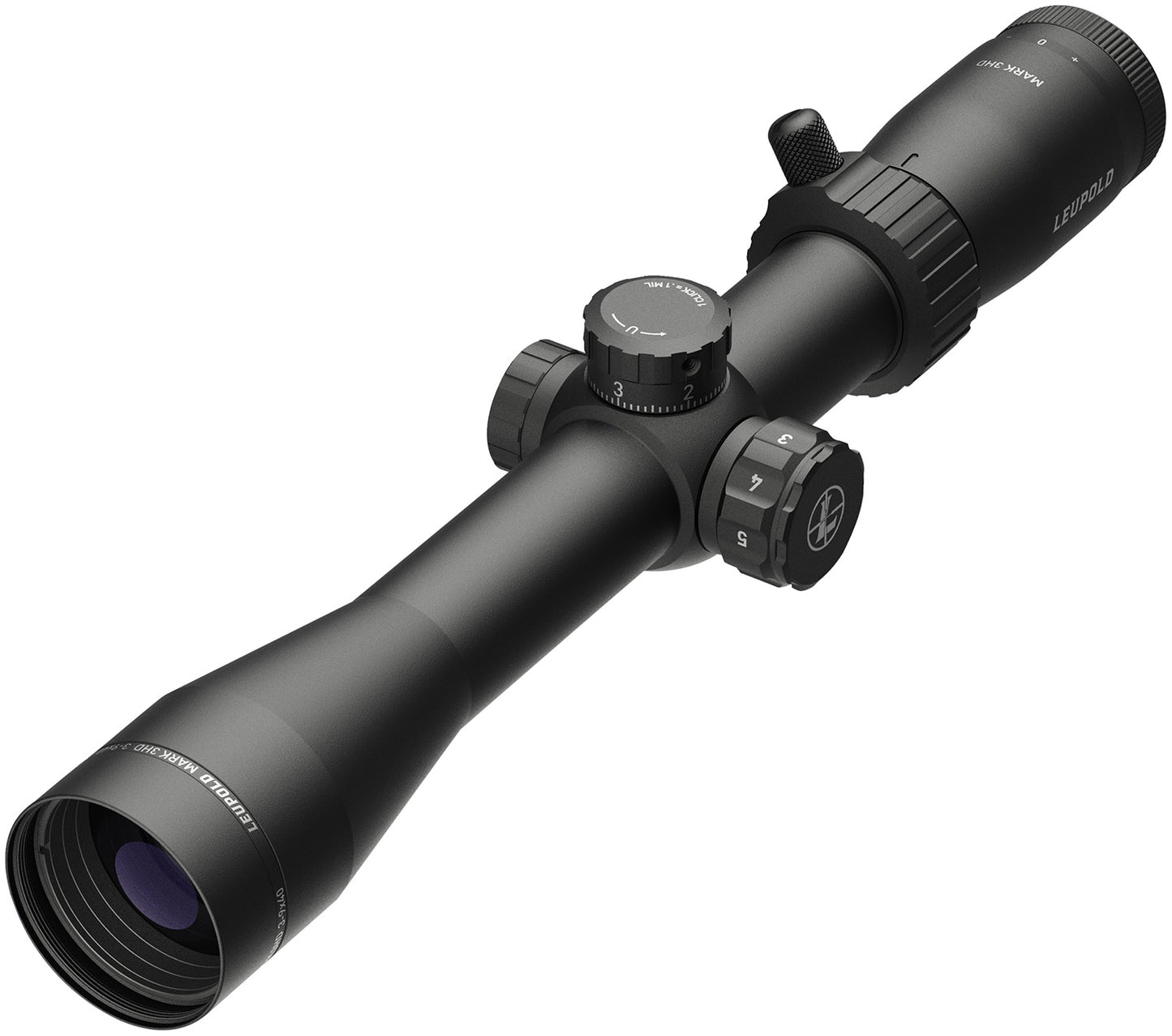 Leupold 180668 Mark 3HD Matte Black 4-12x40mm 30mm Tube Illuminated FireDot TMR Reticle