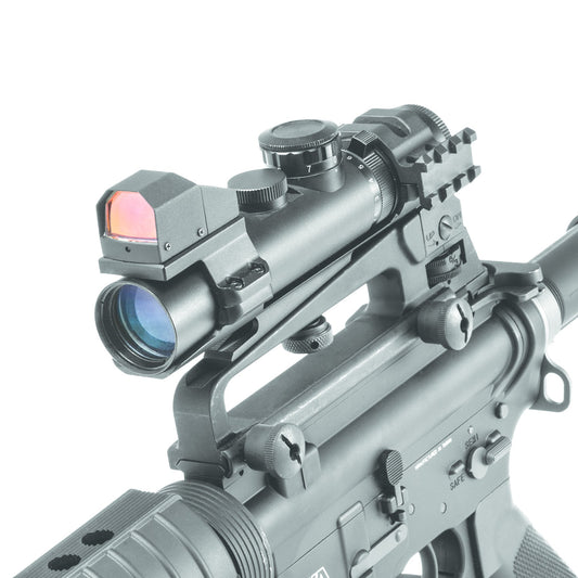 NcSTAR SECXRSM2732G XRS Compact Scope, 2-7x32mm, MIL-Dot Reticle