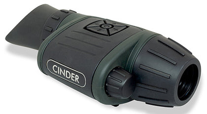 Steiner 9501 Cinder Thermal Monocular Matte Black 3x40mm AO 320x240 Resolution 1x/2x/4x Zoom Features E-Compass
