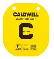 CALDWELL AR500 8" YELLOW