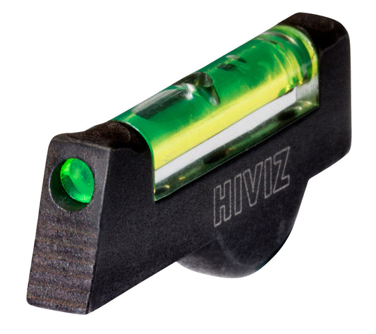 HiViz SW1002G Front Sight For Smith And Wesson Revolver With 2.5" Or Longer Barrel Black | Green Fiber Optic