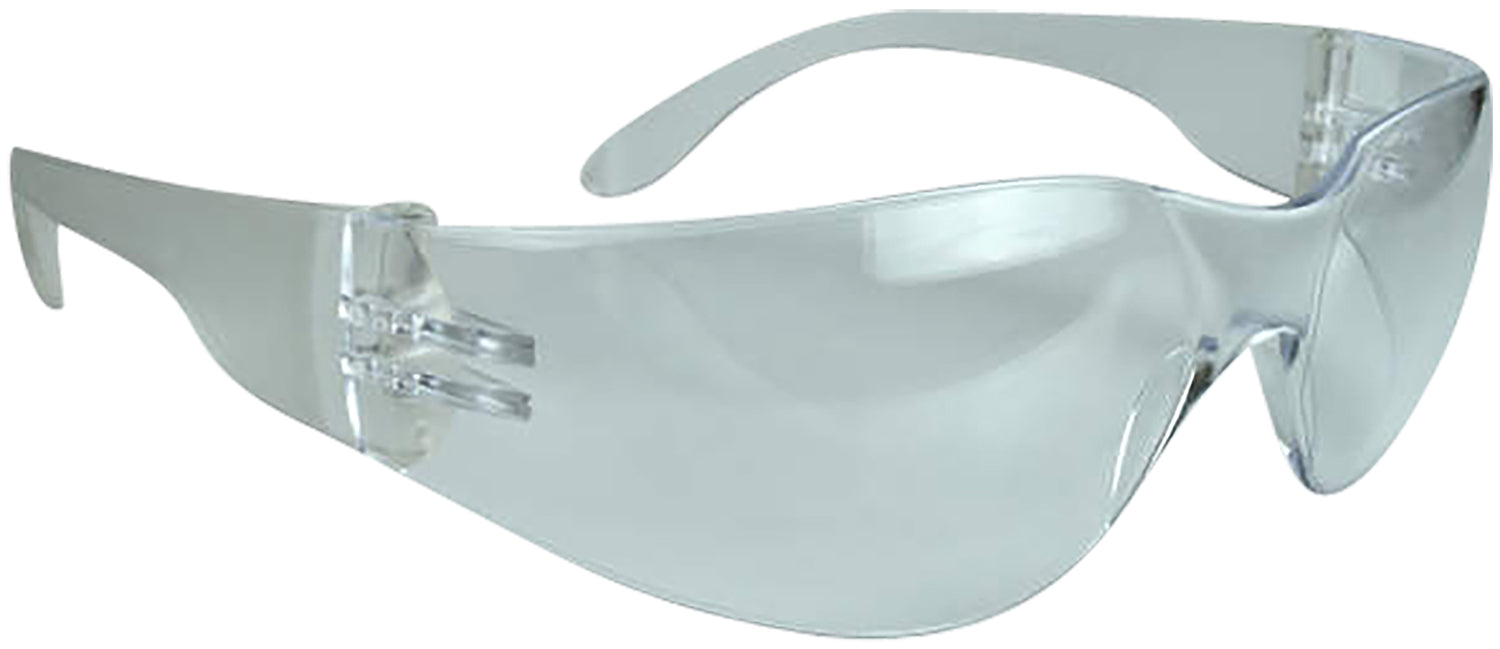 Radians MR0110ID Mirage Safety Eyewear Adult Clear Lens Polycarbonate Clear Frame