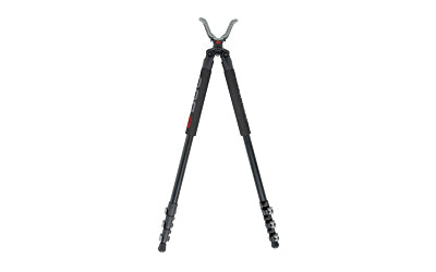 Bog-Pod 1100481 Adrenaline Bipod, Black Aluminum With Foam Grip & Spiked Feet, USR Yoke, 360 Degree Rotation, 21-71" Vertical Adj.