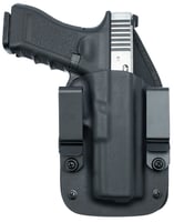 TX 1836 Kydex RECRUIT310 Recruiter IWB, Black Kydex, Compatible W/Glock 19/22/23, Belt Clip Mount, Right Hand