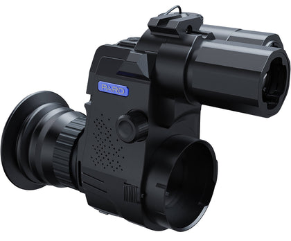 PARD NV007SP850LRF NV007S Night Vision Clip On Black 4x 14.50mm Features Laser Rangefinder