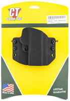 Comp-Tac C708SW295RBKN Warrior OWB Black Kydex Belt Loop Fits S&W M&P 9EZ Right Hand