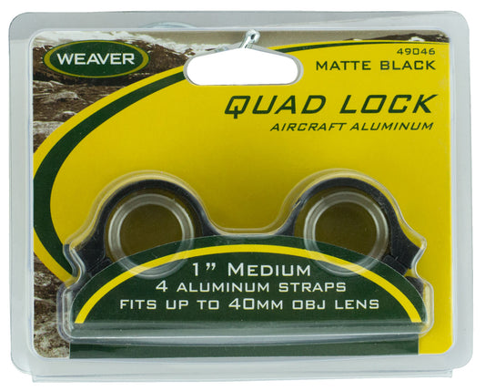 WEAVER QUAD LOCK RNGS 1" HI GLOSS