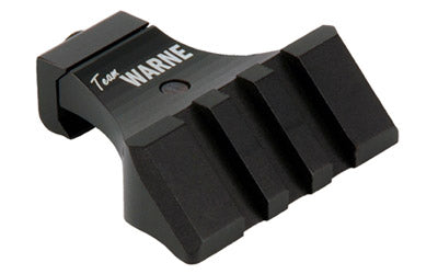 Warne A645TW Side Mount Adapter Black Aluminum 45 Degree Angle