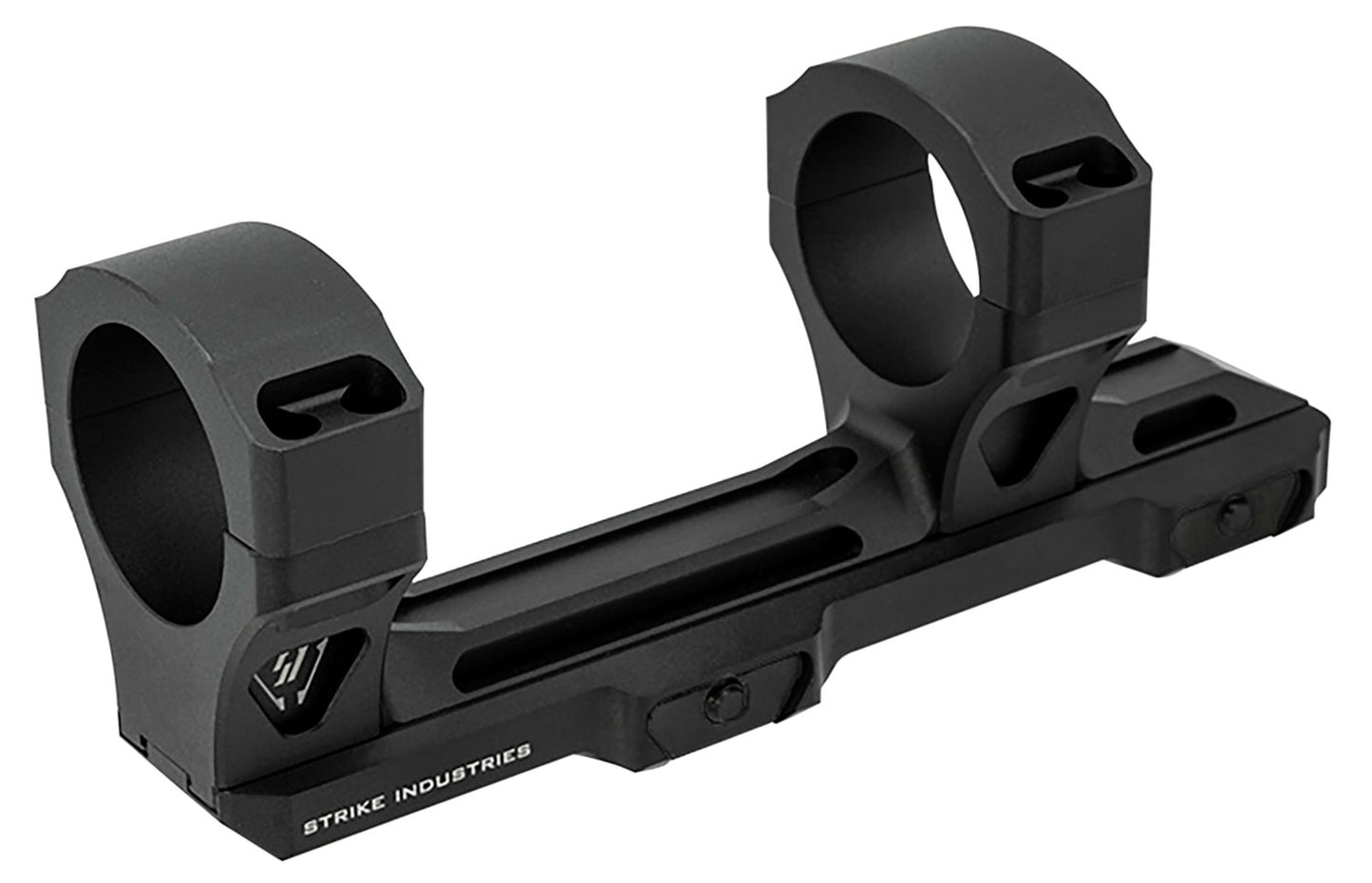 Strike Industries STRIKEASM Adjustable Scope Mount/Ring Combo Black Anodized