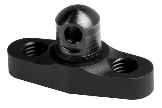 GrovTec US Inc GTSW111 Flanged Stud Mount KeyMod Black Anodized 6061 Aluminum