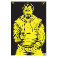 Birchwood Casey BC-37035 Eze-Scorer 23" X 35" BC Bad Guy Black/Yellow -