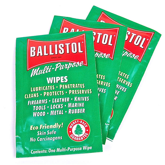 Ballistol 120106 Multi-Purpose Oil Wipes (10 Pack)