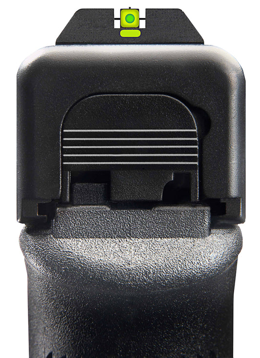 AmeriGlo GL614 CAP Sight Set For Glock Black | Green Tritium With Lumigreen Outline Front Sight With Black LumiGreen Rear Sight