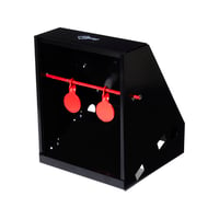 EZ-Aim 15429 Air Gun Pellet Shooting Target & Trap Red Steel Circle