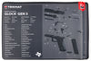 TekMat TEKR17GLOCKG3 Glock Gen 3 Glock Gen3 Parts Diagram 11" X 17"