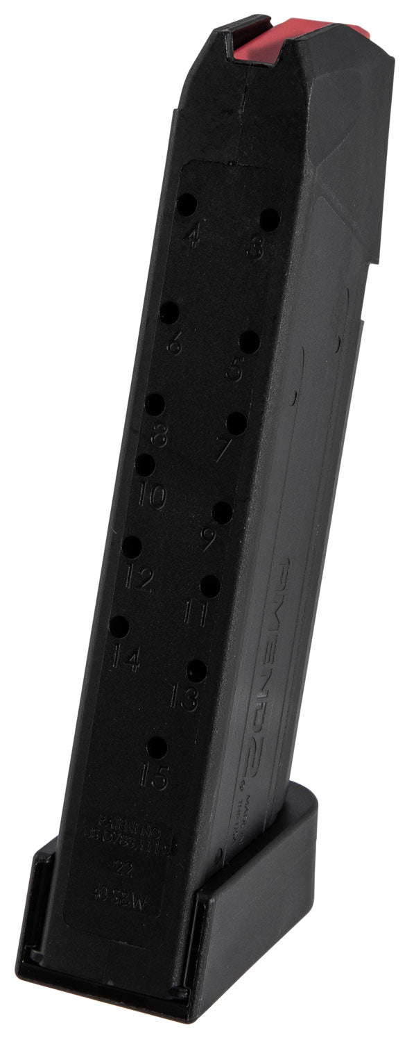 Amend2 Magazines A2GLOCK22BLK A2-22 15 Round Black Magazine Glock 22