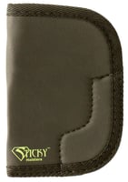 Sticky Holsters MD6 MD-6 Black/Green Latex Free Rubber Fits Ruger SP101 Ambidextrous