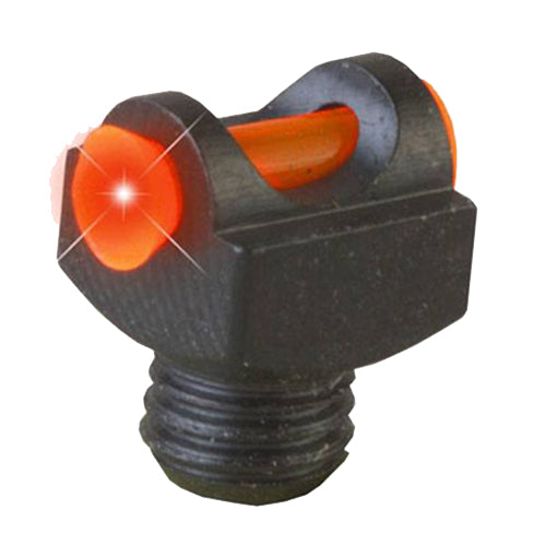 TruGlo TG954DR StarBrite Deluxe Bead Black | Red Fiber Optic Front Sight 2.6 Mm Threads