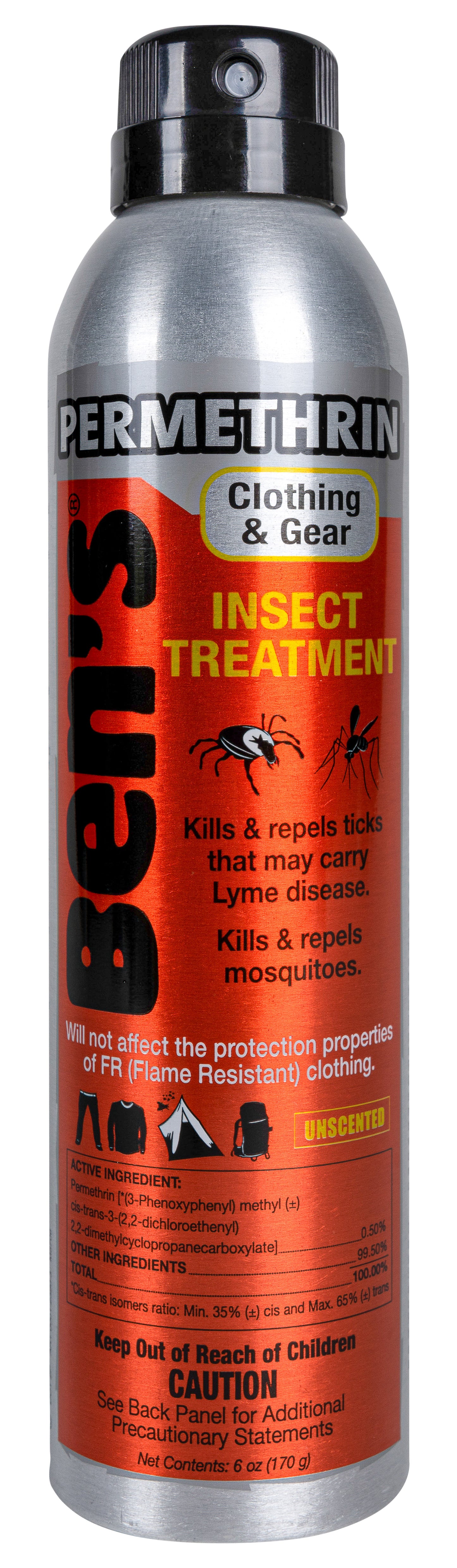 Bens 00067600 Clothing & Gear Insect Repellent 6 Oz Aerosol