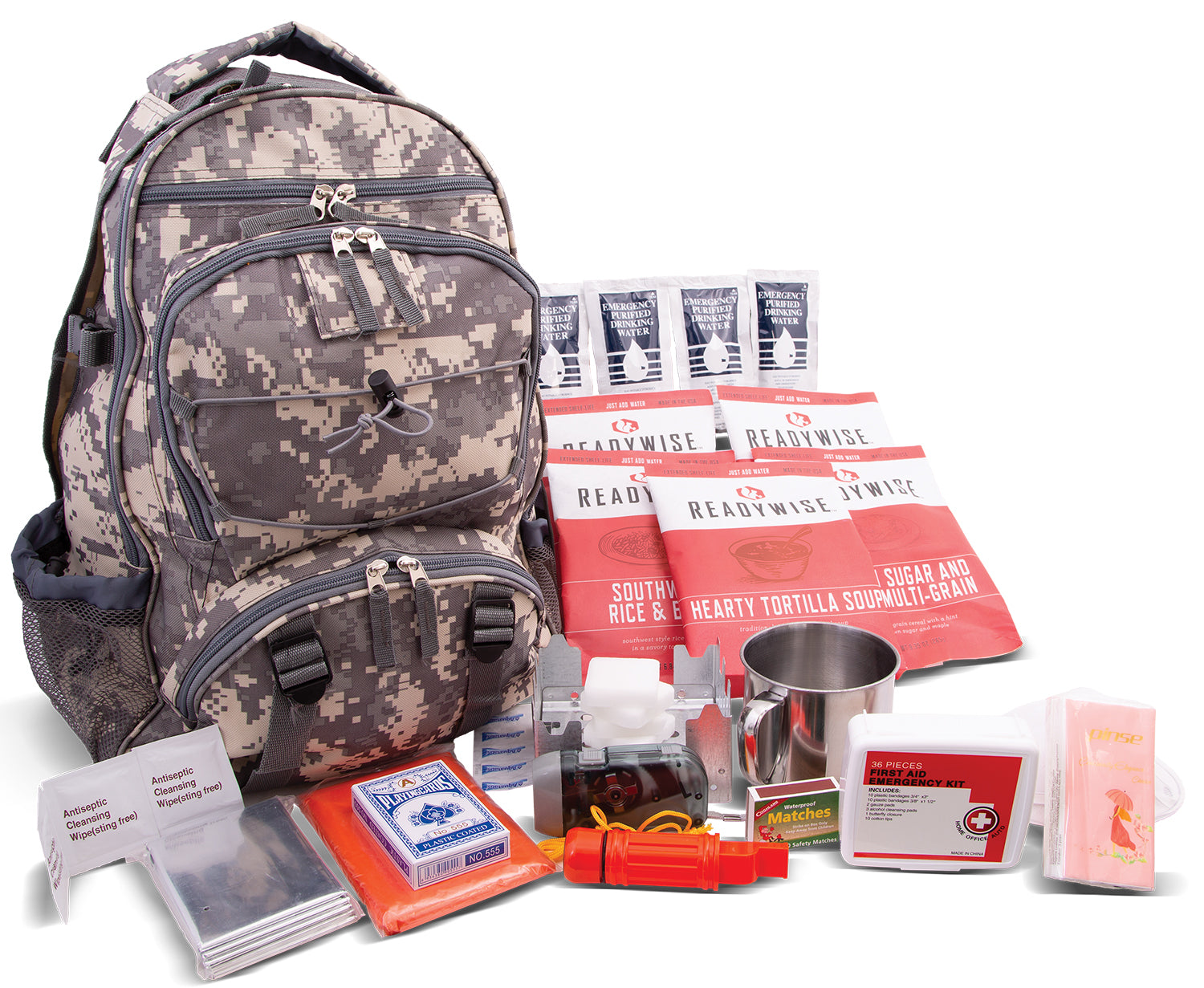 WISE 5 DAY SURVIVAL BACKPACK CAMO – AmericanBlastSystems